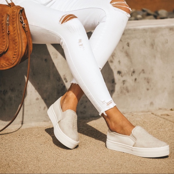 SIZE CLEARANCE-FIRM‼️5🌟Peyton Slip On’s-Grey - Picture 4 of 8